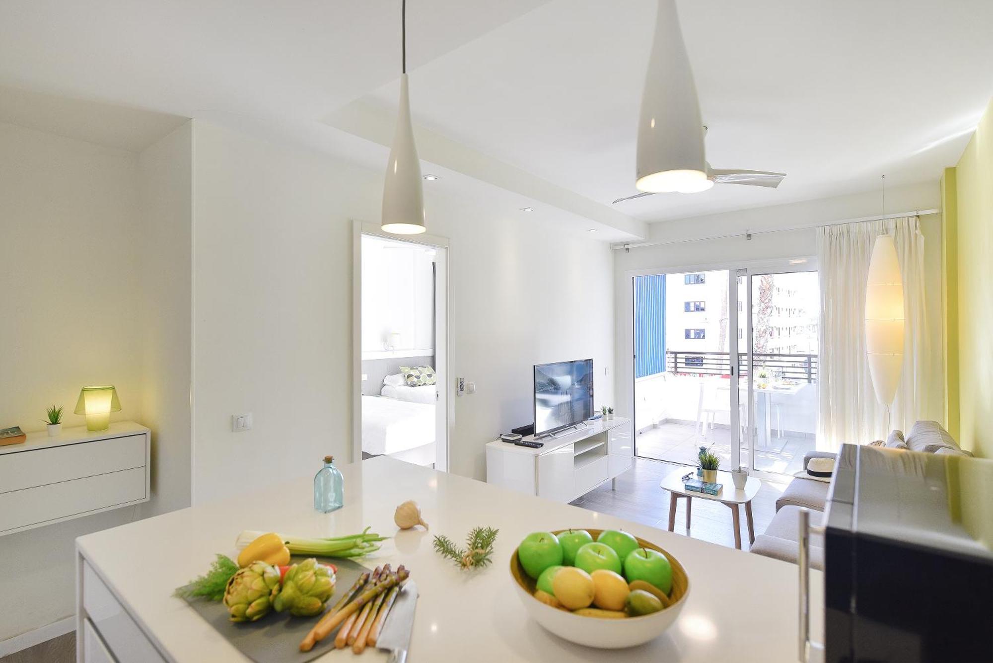 Modern Iguazu Apartment Плайя-дель-Инглес Экстерьер фото